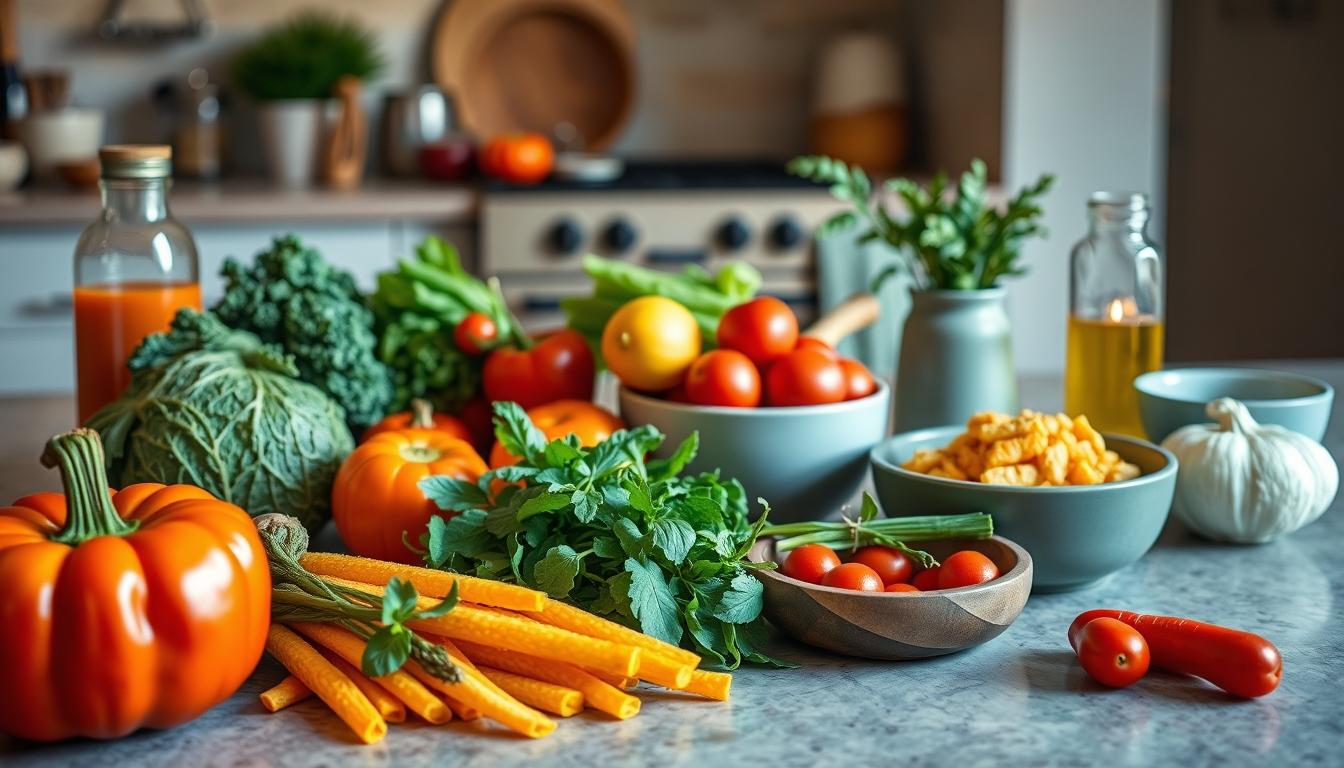 Freshly baked homemade cake in a kitchen setting